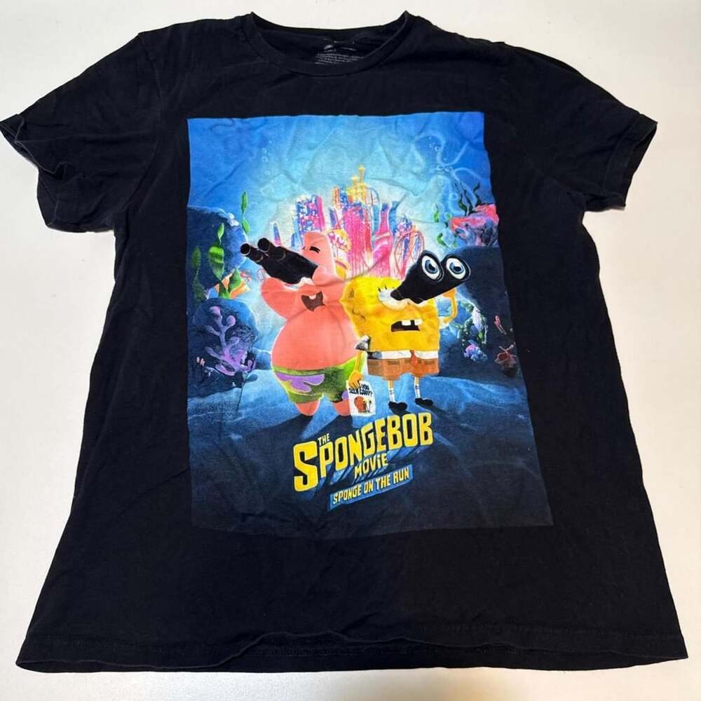 SpongeBob SquarePants The SpongeBob Movie Sponge on the Run Graphic T-Shirt